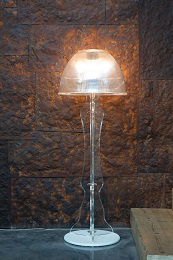 Lady LED acrylic floor lamp