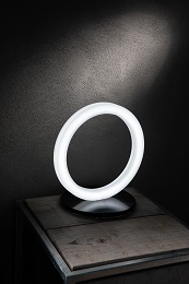 O LED acrylic table lamp