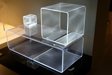 SOLID LED illuminated table and lamp