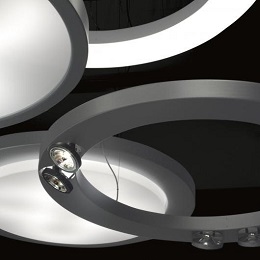 Circular ceiling light